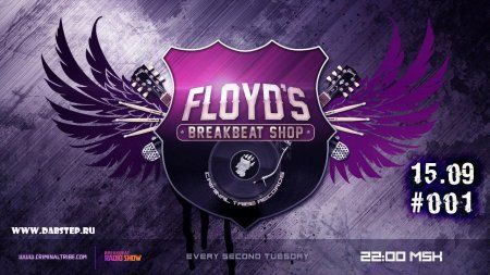 Breakbeat Shop 001 - Pres. Floyd the Barber (15.09.2015 Criminal Tribe Radio)
