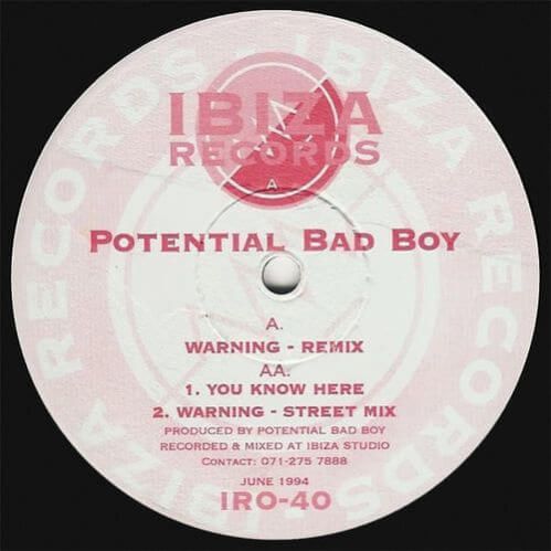 Download Potential Bad Boy - Warning / You Know Here mp3