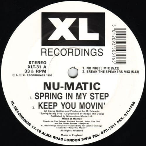 Download Nu-Matic - Spring In My Step mp3