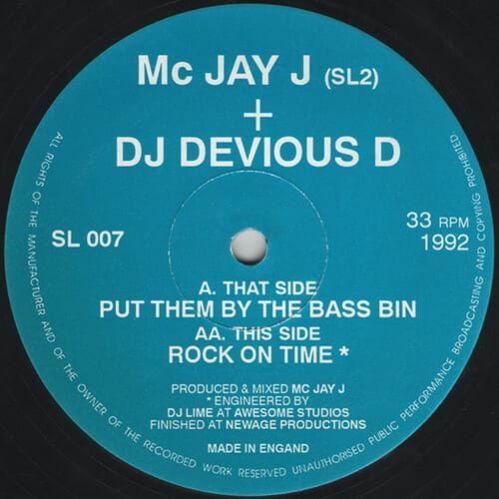 Download MC Jay J & DJ Devious D - Put Them By The Bass Bin / Rock On Time mp3
