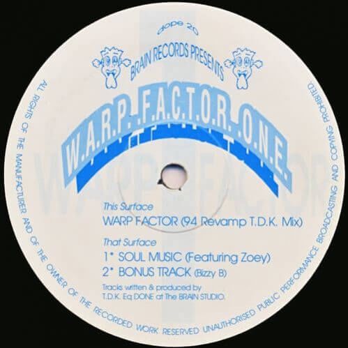Download T.D.K. / Bizzy B - Warp Factor One mp3