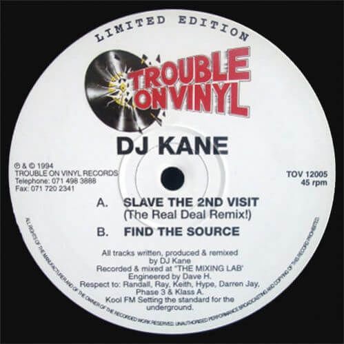 Download DJ Kane - Slave The 2nd Visit (Remix) / Find The Source mp3