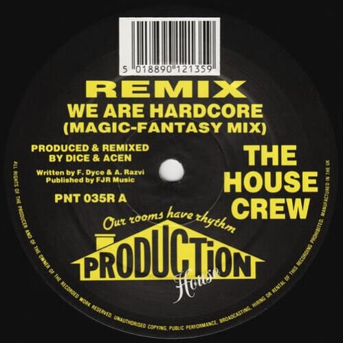 Download The House Crew - We Are Hardcore / Maniac (Remixes) mp3