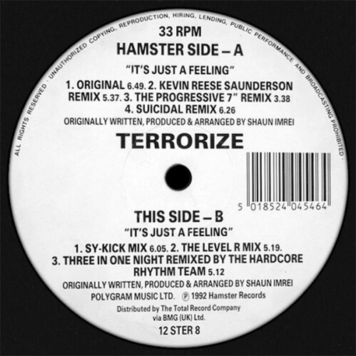 Download Terrorize - It's Just A Feeling (The Remix Project) mp3