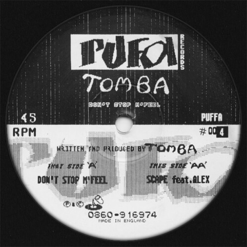 Download Tomba - Don't Stop M'Feel / Scape mp3
