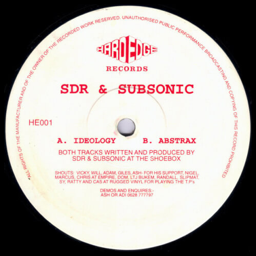 Download SDR & Subsonic - Ideology / Abstrax mp3
