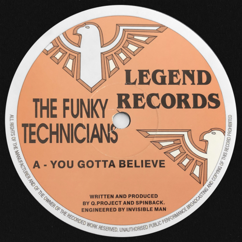 Download The Funky Technicians - You Gotta Believe / On The Case mp3