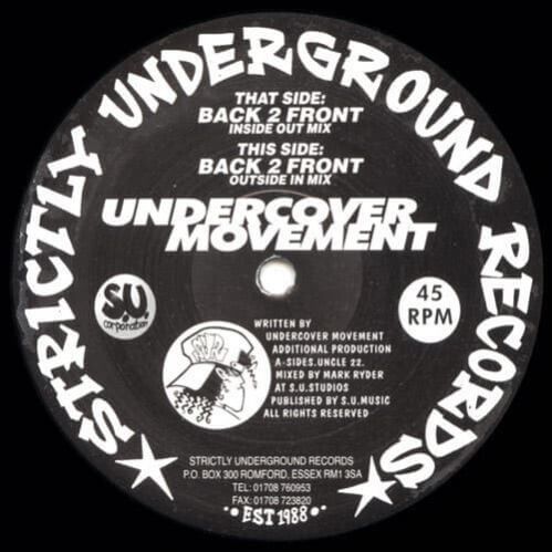 Undercover Movement - Back 2 Front Undercover Movement - Back 2 Front