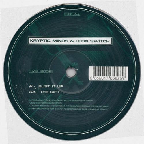 Kryptic Minds & Leon Switch - Bust It Up / The Gift Kryptic Minds & Leon Switch - Bust It Up / The Gift