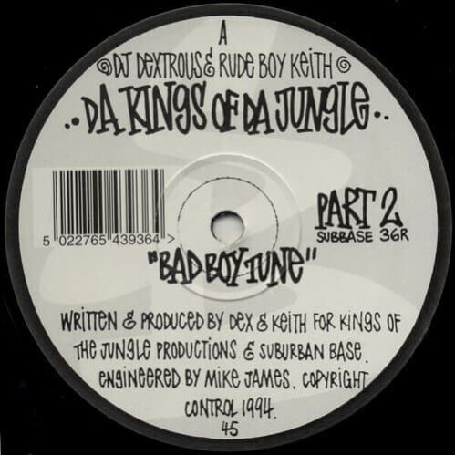 DJ Dextrous & Rude Boy Keith - The Kings Of The Jungle Part Two