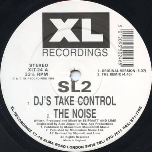 SL2 - DJ's Take Control / Way In My Brain / The Noise