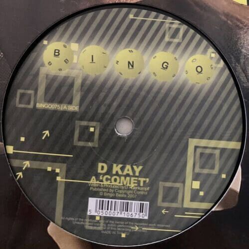 D Kay - Comet / Dubplate D Kay - Comet / Dubplate