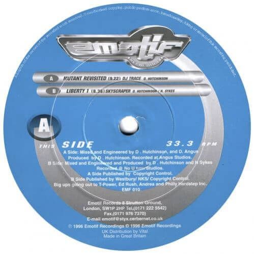 DJ Trace / Skyscraper - Mutant Revisited / Liberty 1
