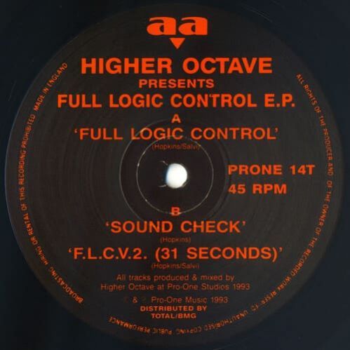 Higher Octave - Full Logic Control E.P. Higher Octave - Full Logic Control E.P.
