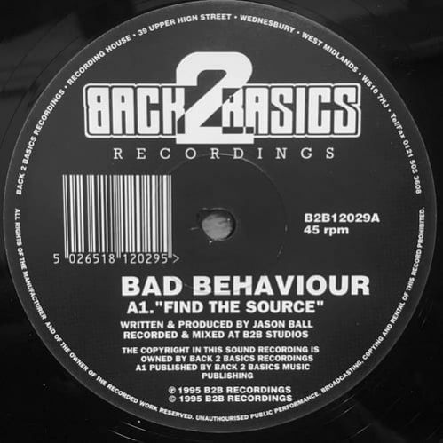 Bad Behaviour - Find The Source / Damascus Danse