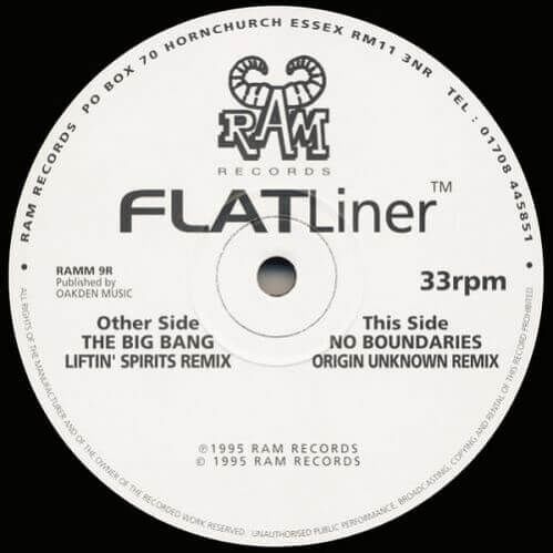 Flatliner - The Big Bang / No Boundaries (Remixes) Flatliner - The Big Bang / No Boundaries (Remixes)