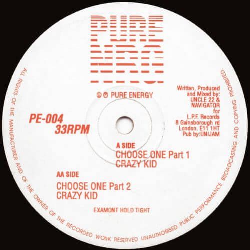 Uncle 22 & Navigator - Choose One / Crazy Kid