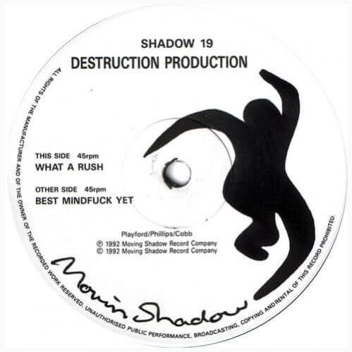 Destruction Production - Best Mindfuck Yet / What A Rush Destruction Production - Best Mindfuck Yet / What A Rush