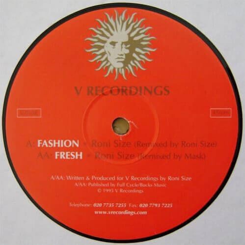 Roni Size - Fashion / Fresh (Remixes)