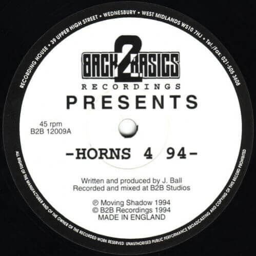Back 2 Basics - Horns For '94