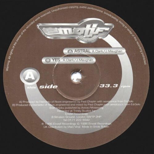 Elements Of Noise - Astral / Yes