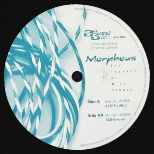 Morpheus - The Therapy Of Mind Single Morpheus - The Therapy Of Mind Single