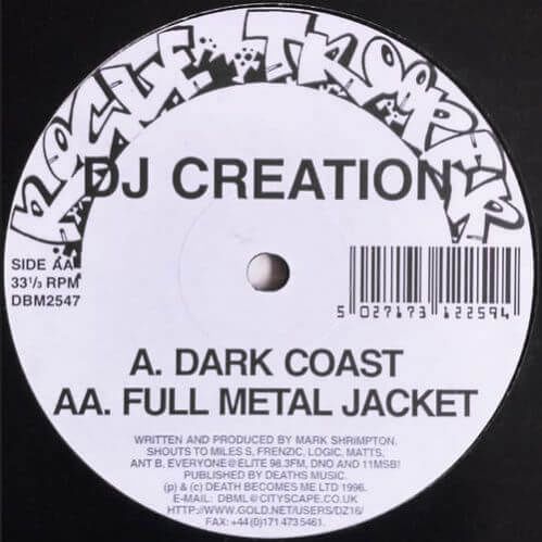 DJ Creation - Dark Coast / Full Metal Jacket DJ Creation - Dark Coast / Full Metal Jacket