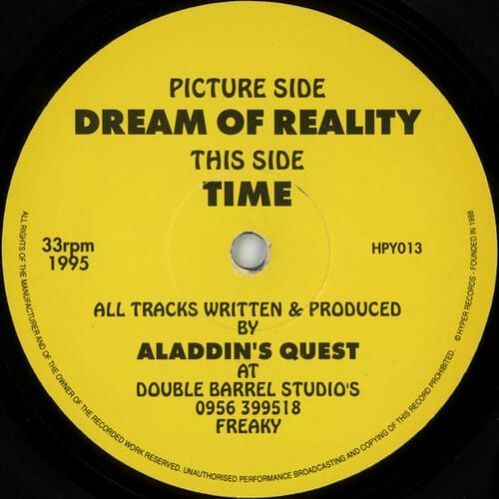 Aladdin's Quest - Dream Of Reality / Time Aladdin's Quest - Dream Of Reality / Time