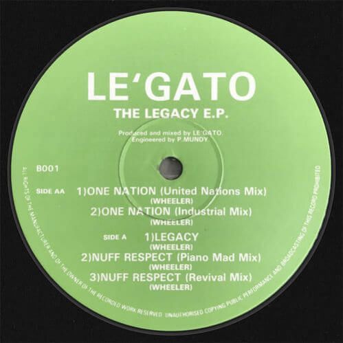 Le'Gato - The Legacy E.P. Le'Gato - The Legacy E.P.