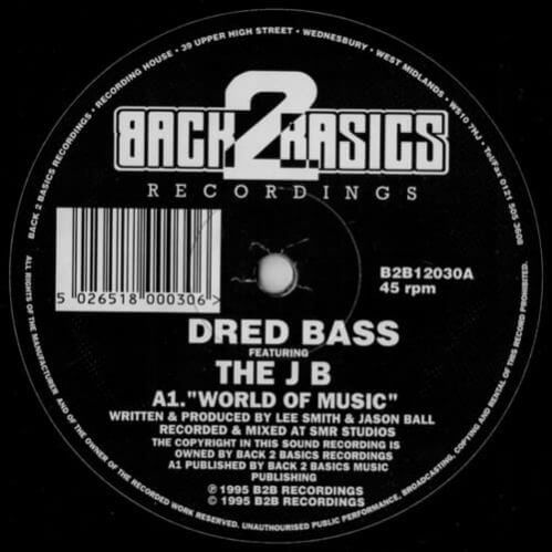 Dred Bass Feat. The JB - World Of Music / Smokin' Cans Dred Bass Feat. The JB - World Of Music / Smokin' Cans