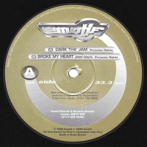Deependance - Dark Tha' Jam / Broke My Heart