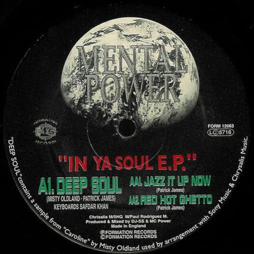 Mental Power - In Ya Soul E.P.