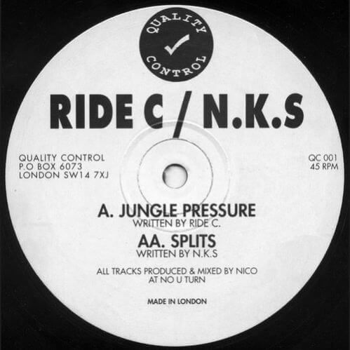 Ride C / N.K.S - Jungle Pressure / Splits Ride C / N.K.S - Jungle Pressure / Splits