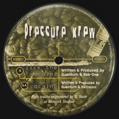 Pressure Krew - Lick The Brainz / Cocaine