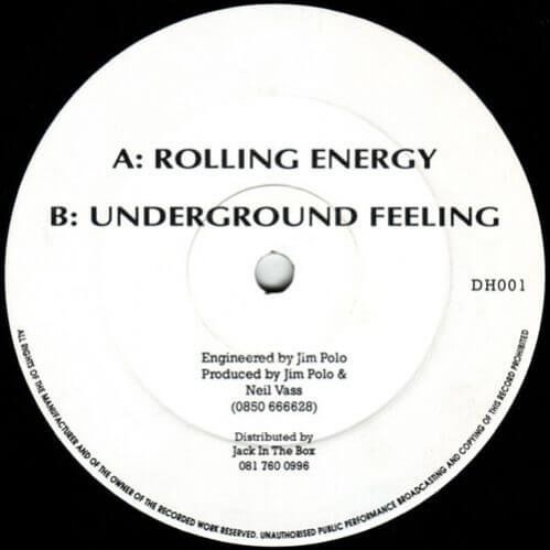 Jim Polo & Neil Vass - Rolling Energy / Underground Feeling Jim Polo & Neil Vass - Rolling Energy / Underground Feeling