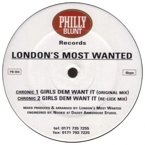 London's Most Wanted - Girls Dem Want It London's Most Wanted - Girls Dem Want It