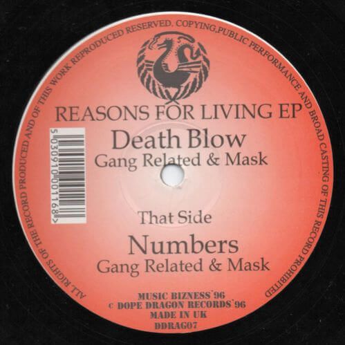 Gang Related & Mask - Reasons For Living EP Gang Related & Mask - Reasons For Living EP