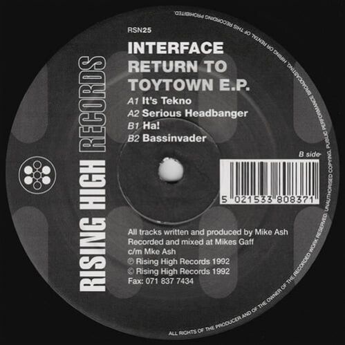 Interface - Return To Toytown E.P.
