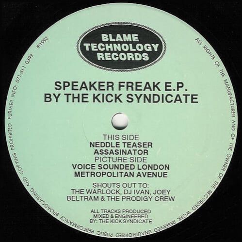 The Kick Syndicate - Speaker Freak E.P.