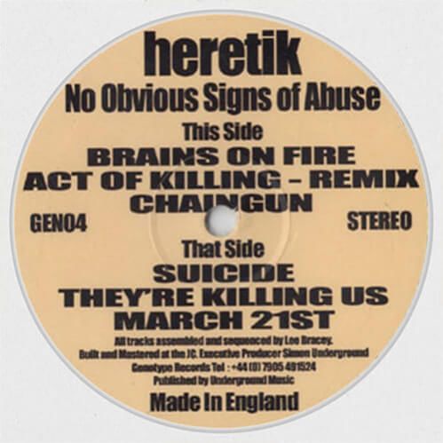 Heretik - No Obvious Signs Of Abuse
