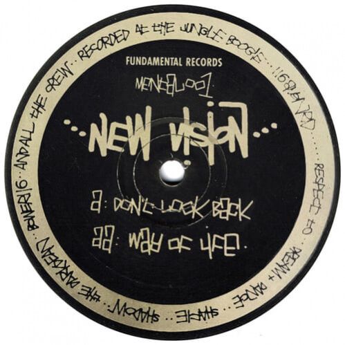 New Vision - Don't Look Back / Way Of Life New Vision - Don't Look Back / Way Of Life