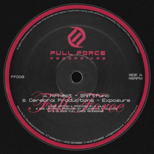 N.Phect / Cerebral Productions - Shiftfunc / Exposure