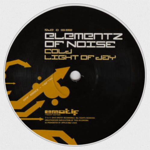 Elementz Of Noise - Cold Light Of Day / Tornado
