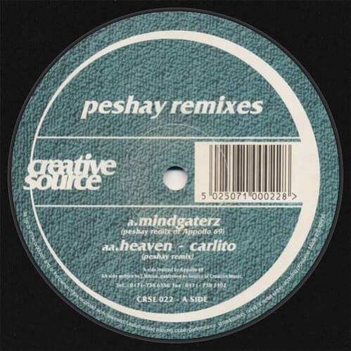 Appollo 69 / Carlito - Peshay Remixes Appollo 69 / Carlito - Peshay Remixes
