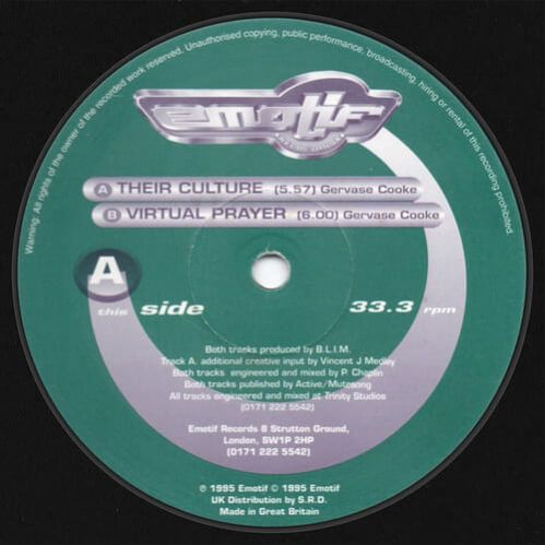 B.L.I.M. - Their Culture / Virtual Prayer