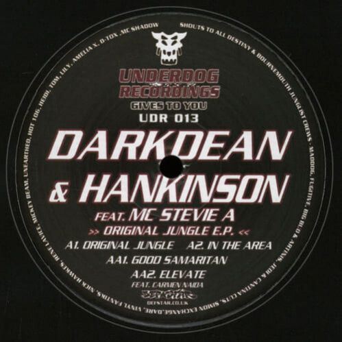 Darkdean & Hankinson Feat. MC Stevie A - Original Jungle EP Darkdean & Hankinson Feat. MC Stevie A - Original Jungle EP