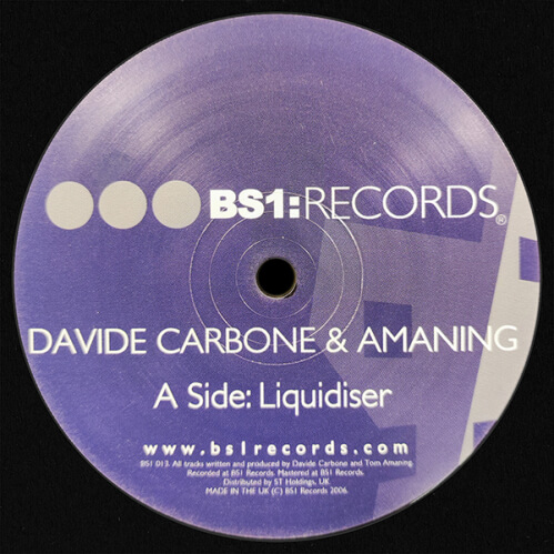 Davide Carbone - Liquidiser / Misty VIP Davide Carbone - Liquidiser / Misty VIP