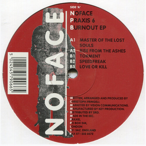 Noface - Burnout EP Noface - Burnout EP