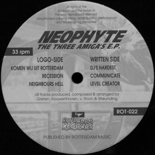 Download Neophyte - The Three Amiga's E.P. mp3
